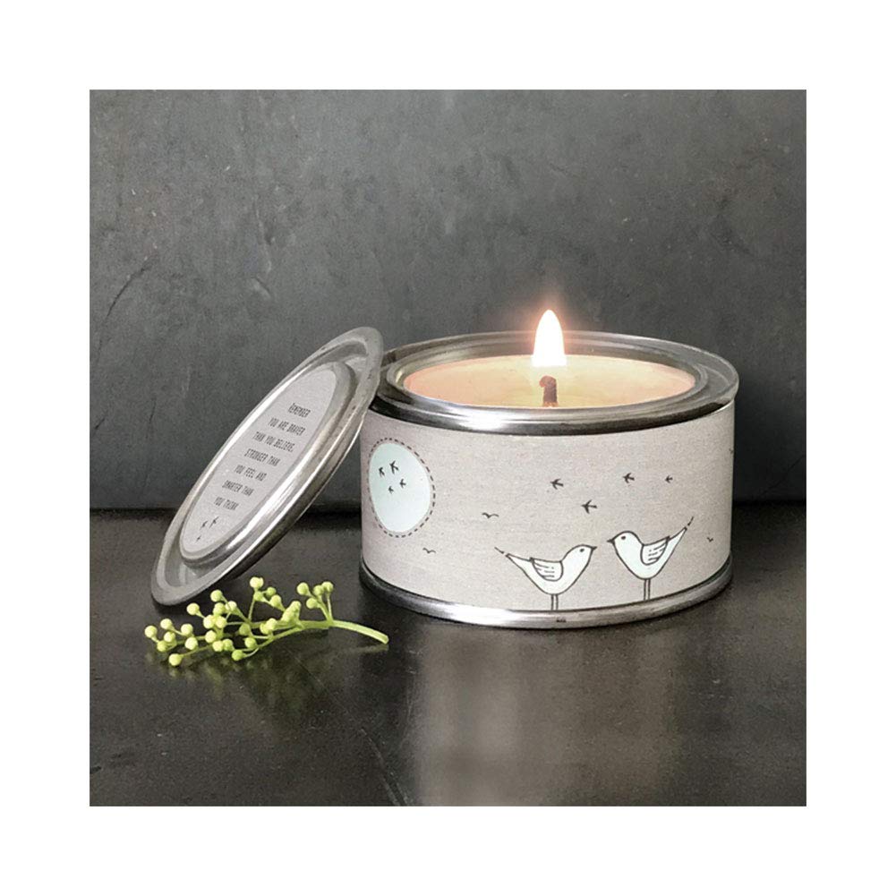 East of India Tin Candle - Remember You Are Braver