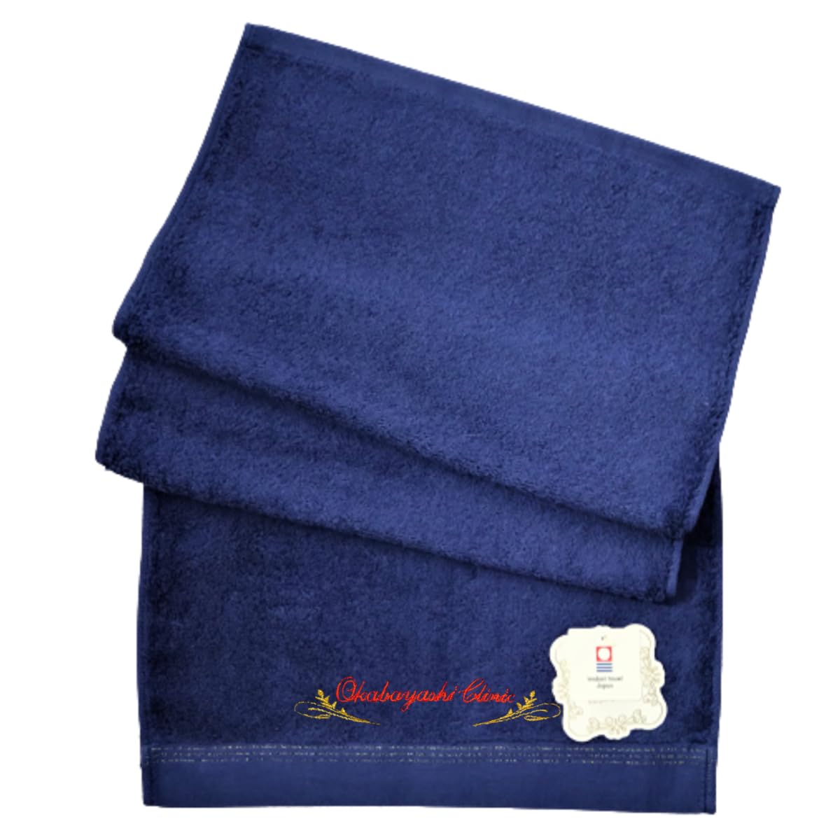 英字　タオル watairo バスタオル1枚フェイスタオル1枚セット （タオルギフト