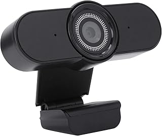 HD Webcam, 5MP Computer Camera USB Web Camera Autofocus 1080P with Noise Reduction Microphone for Online Class Live Meeting for Skype Zoom for PC Laptop