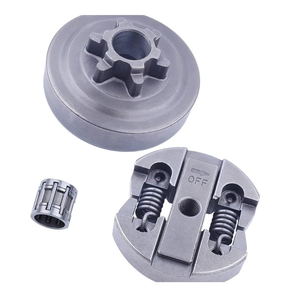 Oglozabp One Color 6T Clutch Drum Sprocket Needle Bearing Kit Fit For 2500 25Cc Chainsaw