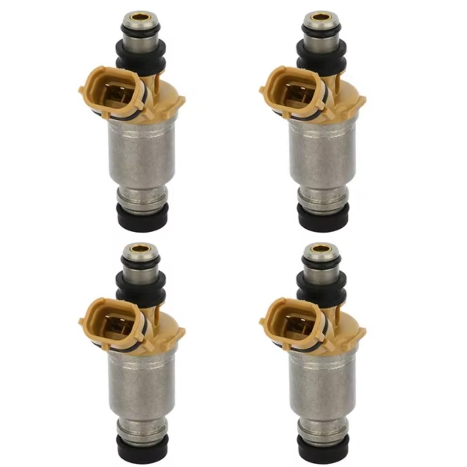 Inyector de Combustible, 4 Piezas, Boquilla de inyector de Combustible 23250-16150 23209-16150 para Toyota Corolla Base 1.6l L4-Gas 1993 1994 1995 1996 1997