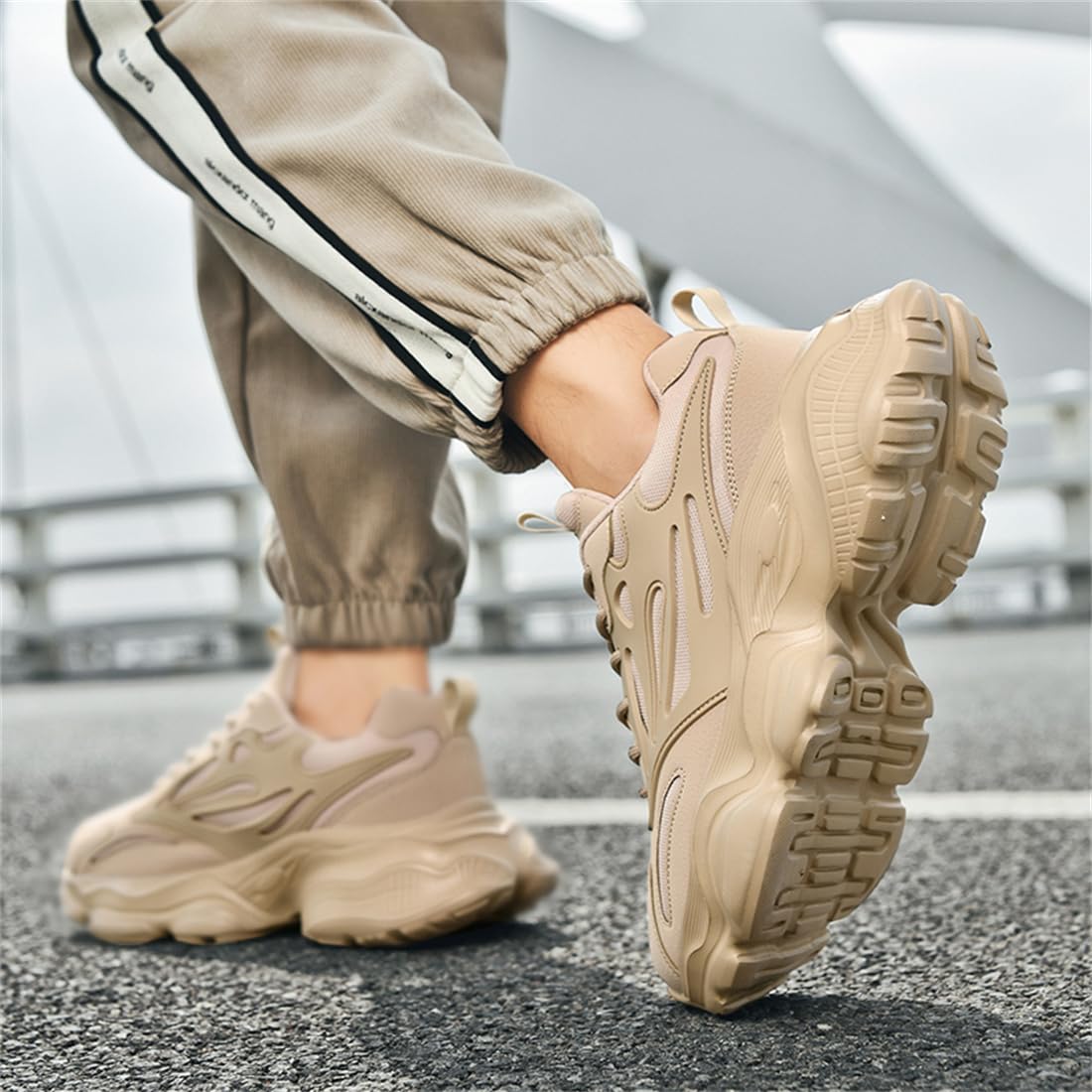 Elevate Shoes Uomo - Scarpe da Ginnastica da Uomo, 6/8/10 cm, per Ascensore, Altezza Invisibile, Sollevamento, Scarpe più Alte, in Rete, Traspiranti, per Uomini, Scarpe da Ginnastica Antiscivolo