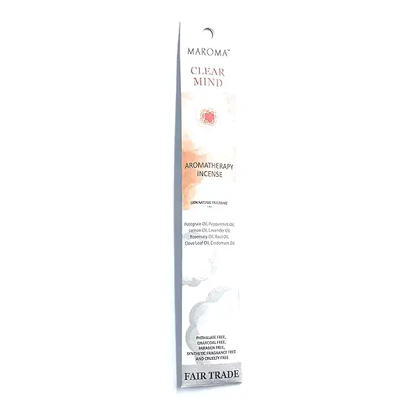 Maroma CLEAR MIND INCENSE, 1 EA 1