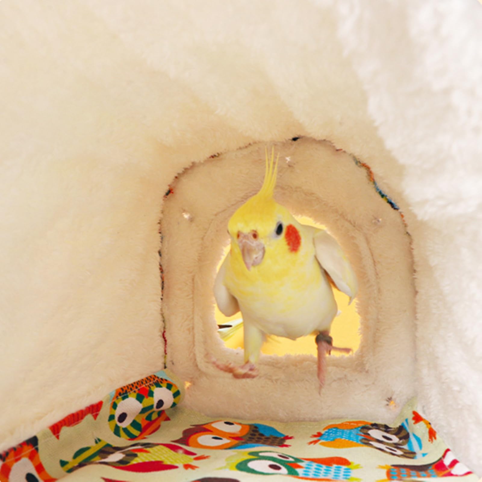 Cuccia a Nido per Uccelli, Traspirante, per Uccelli Grandi, pappagalli amazzonici, cacatua Grigi africani,Uccelli Pet Nido Inverno