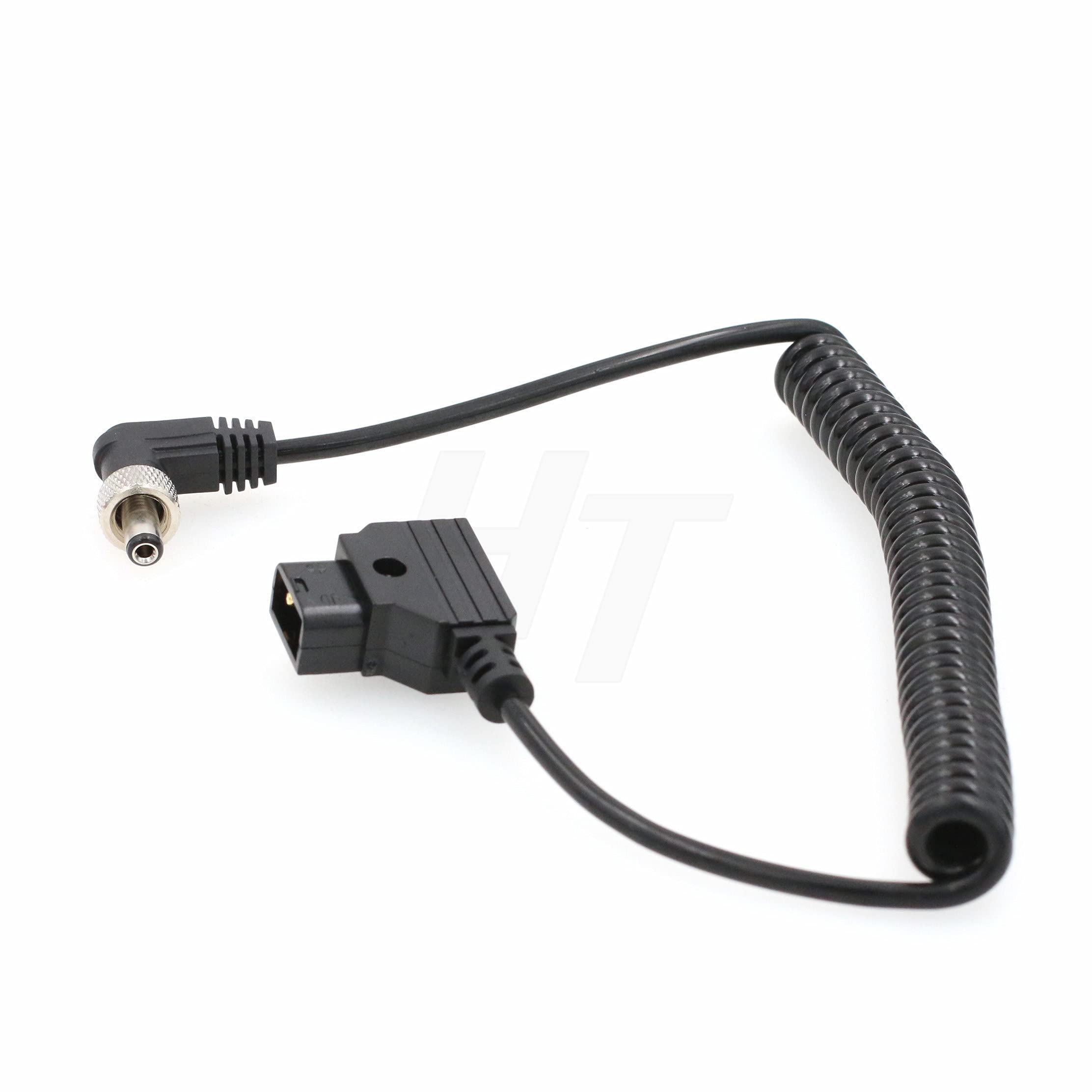 Eonvic Locking DC 2.5mm to D-Tap Monitor Power Cable for Atomos Ninja v Sony Video Devices PIX-E7 PIX-E5 7 Touch Screen Hollyland Mars 400s