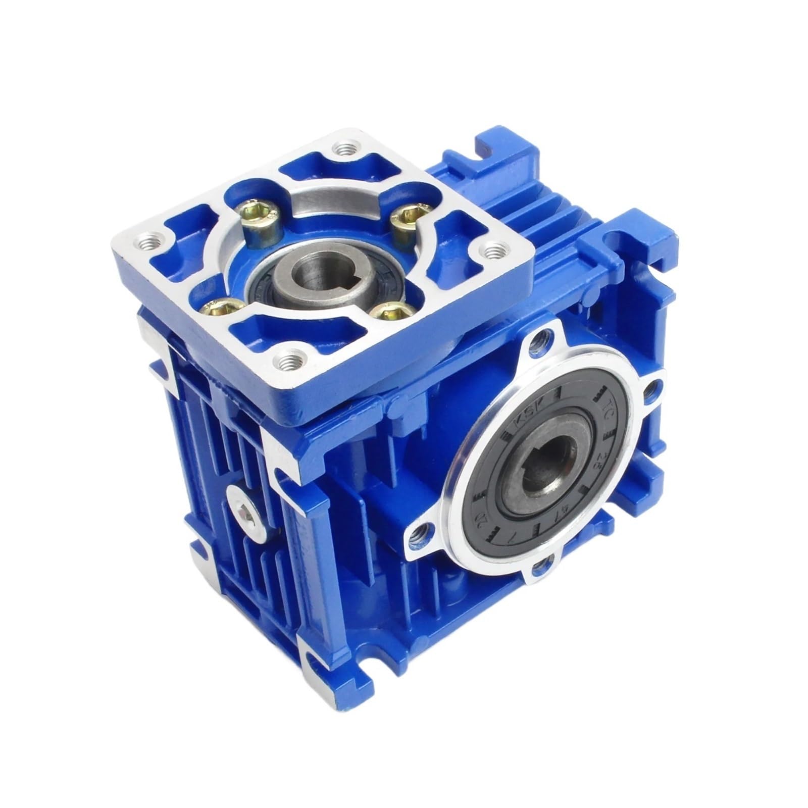 NMRV040 Schneckengetriebe, Untersetzungsverhältnis 5:1~100:1, Nema 24 Schrittmotor passende Teile(Ratio 80-1)