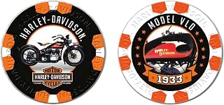 Harley-Davidson Vintage Series 7-1933 Model VLD Collectible Poker Chips