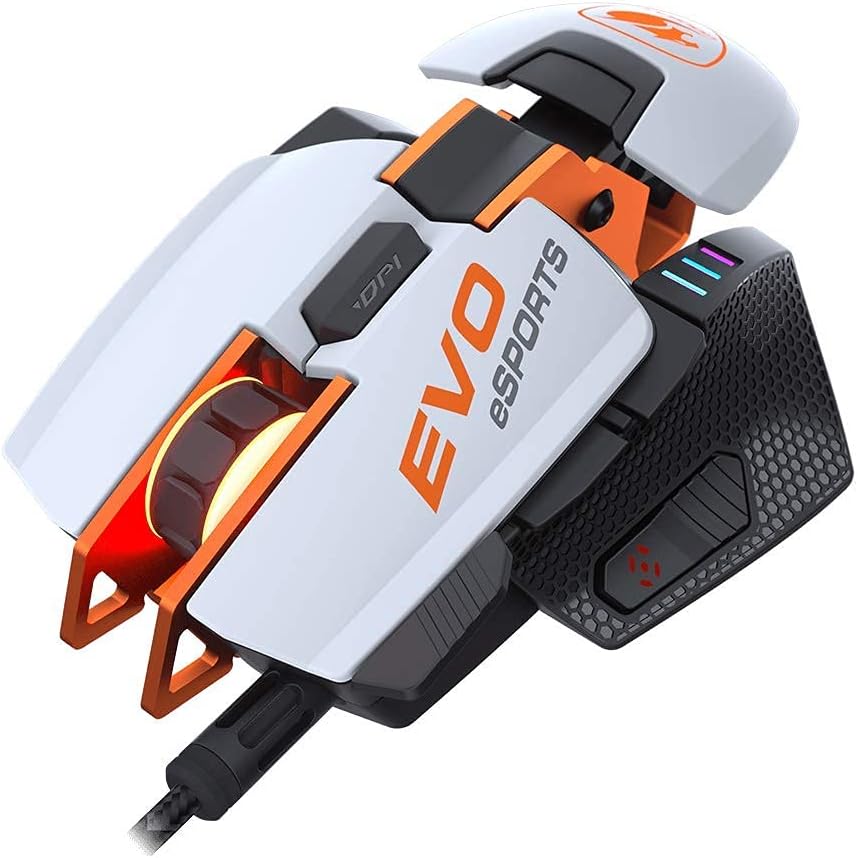 COUGAR 700M EVO Esports 16000 DPI Optical Gaming Mouse with Adjustable Palm Rest, Weights and Fully Configurable Buttons (Renewed) image 4