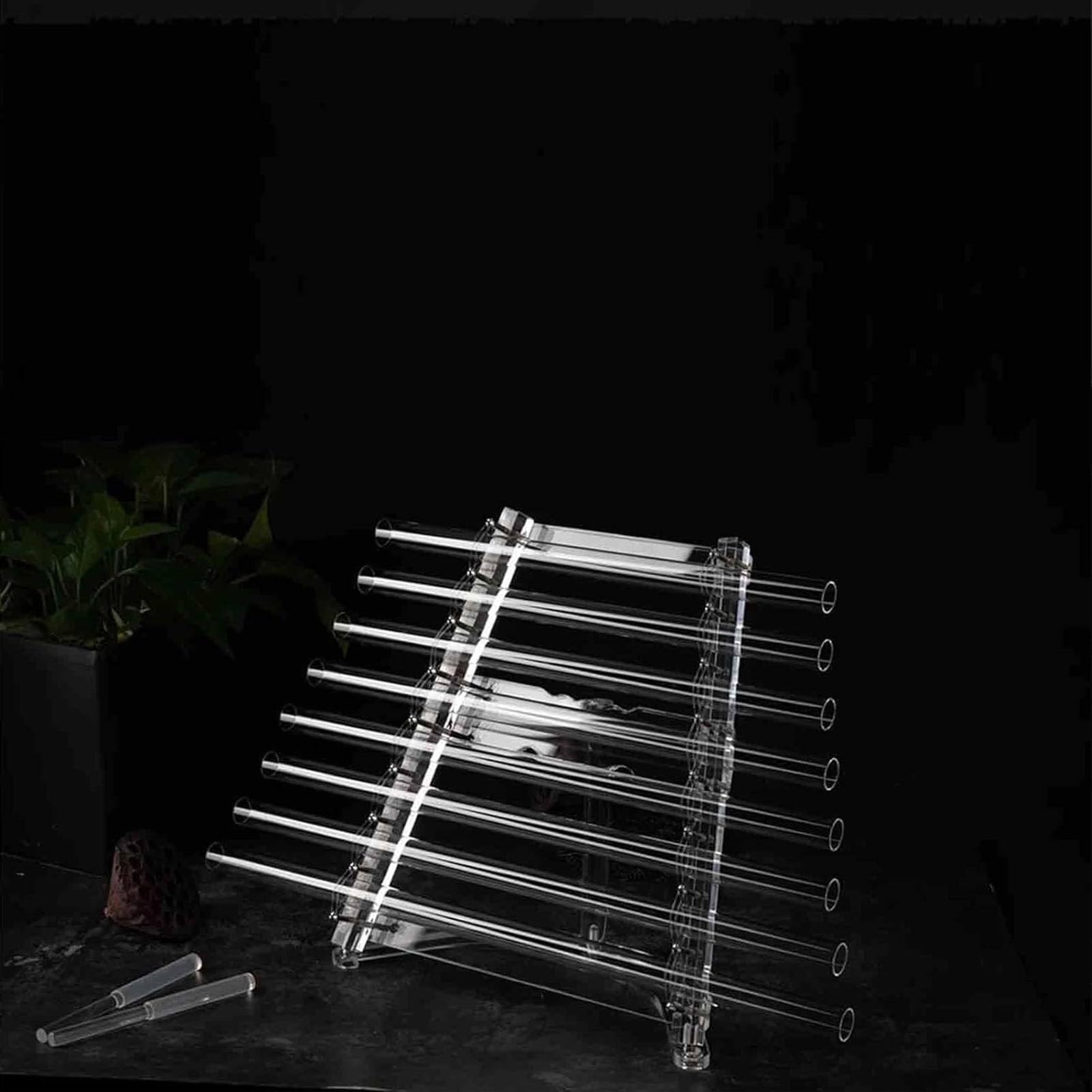 Harfa Śpiewająca Z Kryształu Kwarcowego O Częstotliwości 432 Hz, 8-tonowa Kwarcu Motywem Kwiatu Życia, 8-tonową Obudową Ze Stopu Aluminium(432hz)