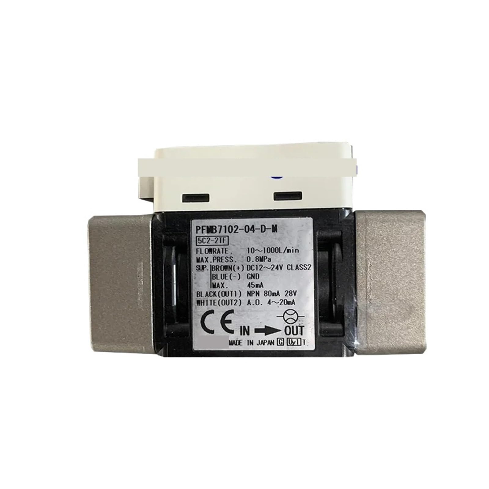 Interrupteur de débit PFMB7102-04-B-M pour stopper les pannes de pression et fuites de fluides