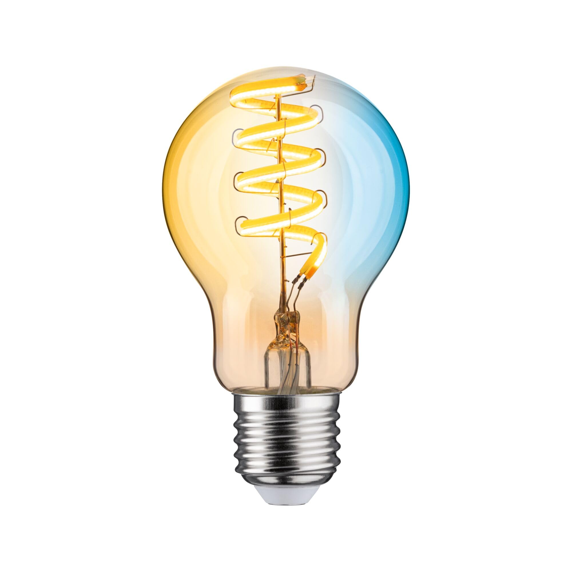 Paulmann 29155 Filament 230V Smart Home Zigbee LED Bulb E27 600lm 7.5W Tunable White dimmable Gold lamp