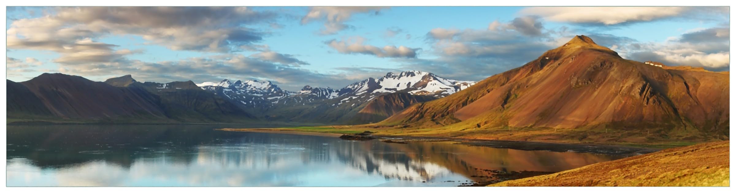 Wallario Küchenrückwand 'Lila Blumenfeld' - Spritzschutz In Wunderschönem Design