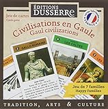 Age Minimum : 14 ans Editions Dusserre - f12 - Cartes - Jeu de 7 familles - Civilisations de la Gaule