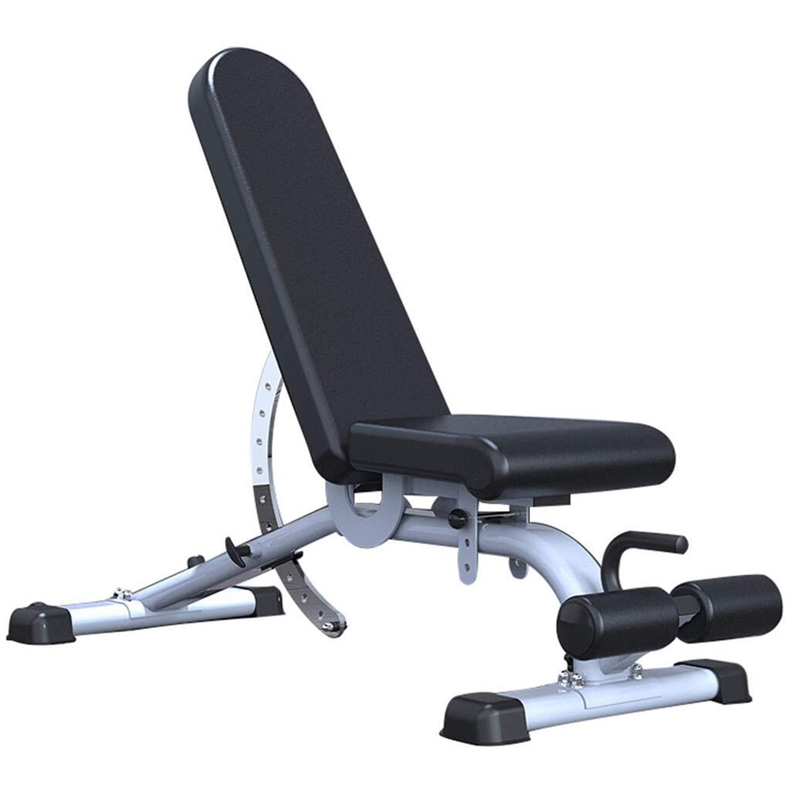 AYCDL Dumbbell Stool,Commercial Professional Bench Press Chair Bird Stool Sit-Ups Fitness Equipment Home Abdominal Board Fitness Chair,Black,152 * 62 * 119Cm