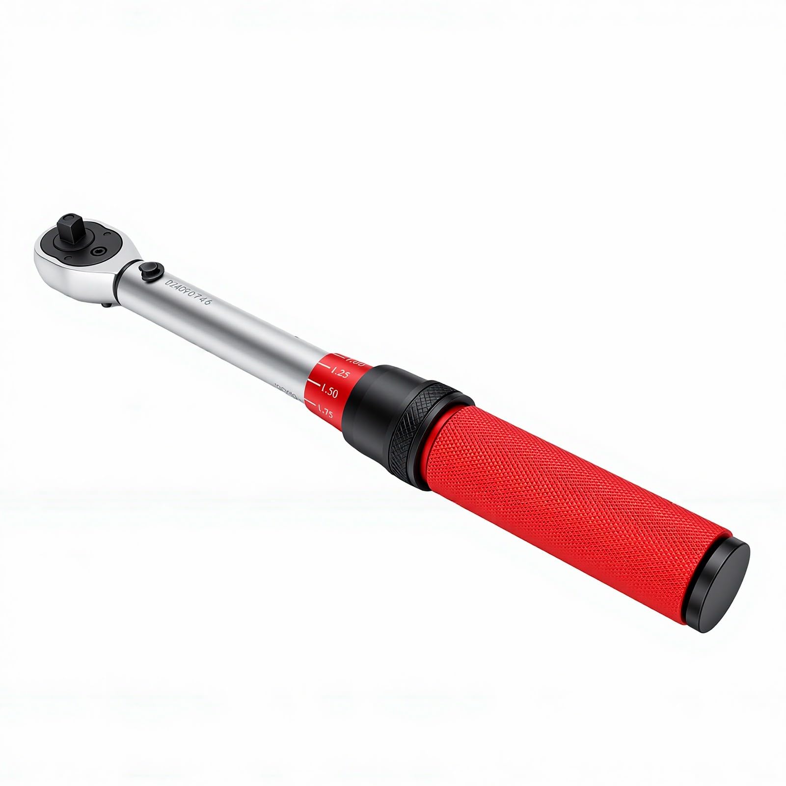 ViaGasaFamido Zestaw Kluczy Dynamometrycznych o Kącie Obrotu 5° Ergonomiczny i Trwały do ​​stali CRV Stosowanej w Lotnictwie Motoryzacyjnym (Zestaw do naprawy roweru 1/4" (5-25N).)