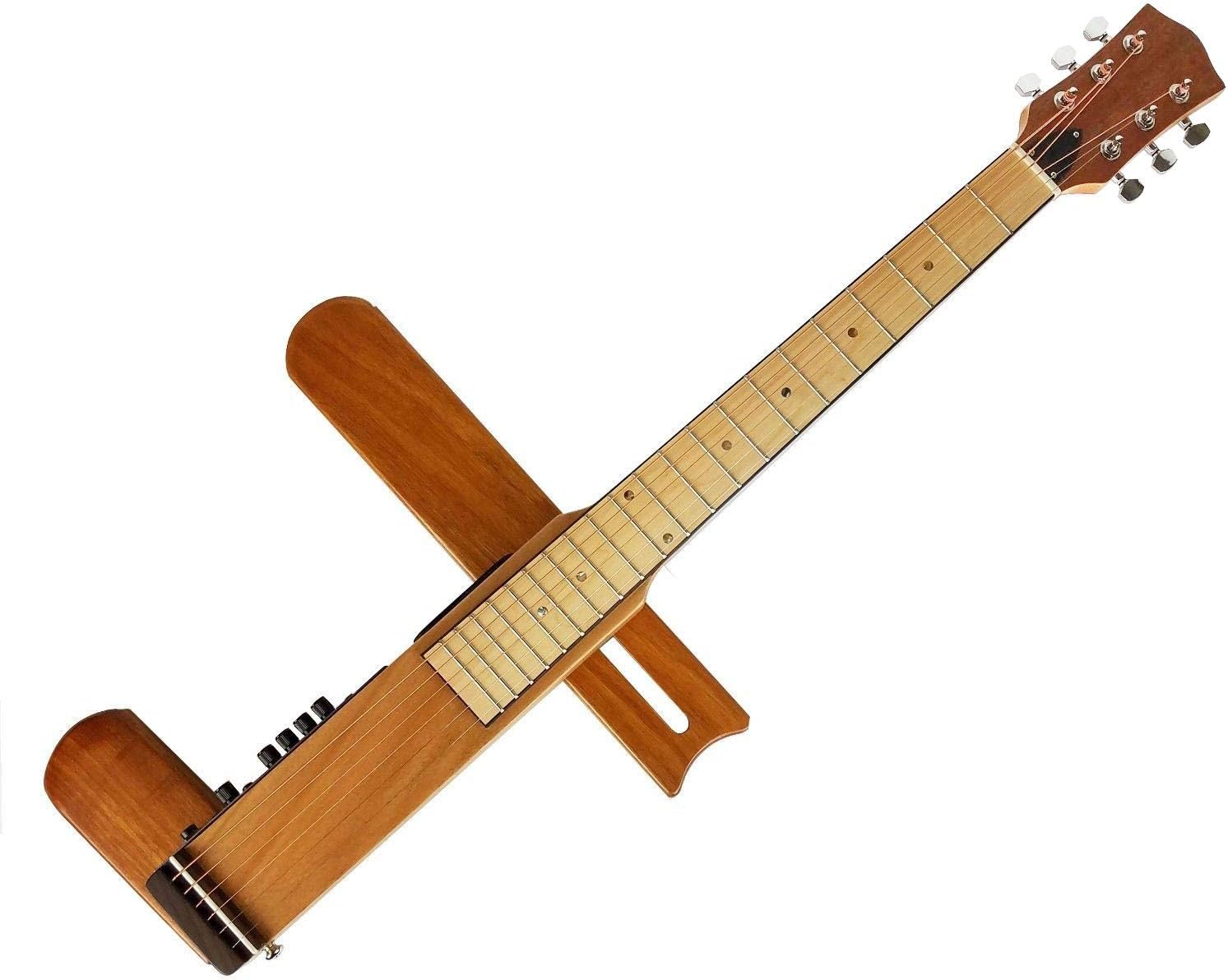2.0: Folding/Foldable Acoustic Steel-String Acoustic/Electric Travel Guitar Silent Guitar with Gig Bag[CRS2-S]