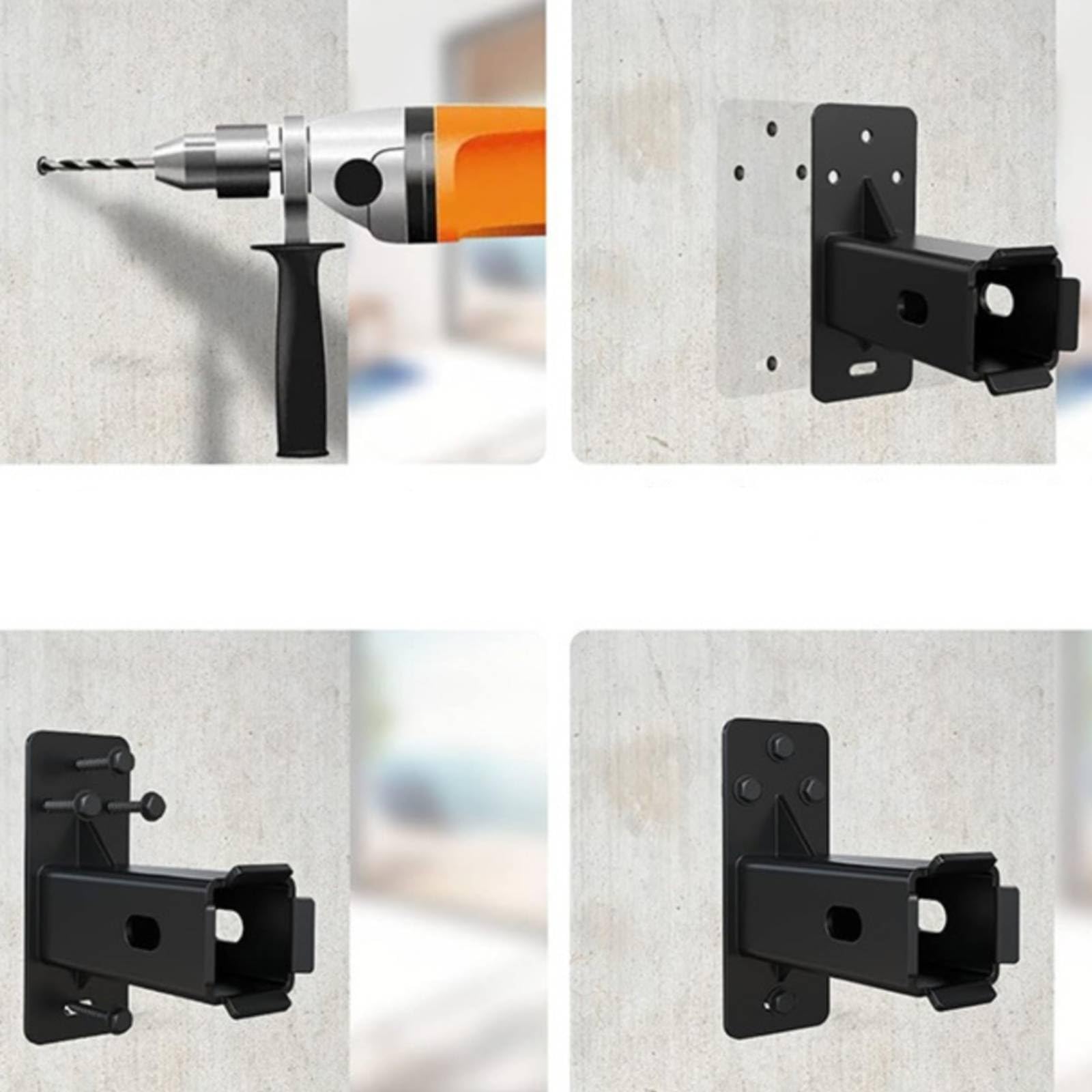 Baoblaze Soporte para Bicicletas de Pared Gancho Montura Colgador Anclaje Robusto de Pared con Acero al Carbono y Alta Capacidad Adecuado para Garaje Taller Almacén