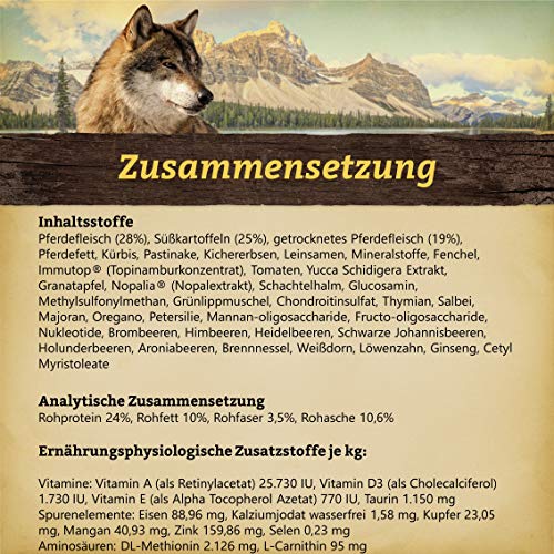 Wolfsblut - Wide Plain Large Breed - 12,5 kg - Pferd - Trockenfutter - Hundefutter - Getreidefrei