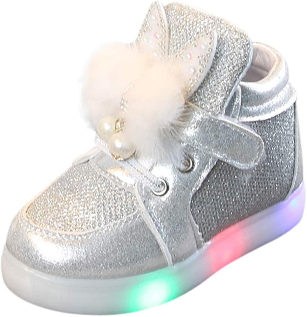 スニーカー キッズ 子供スニーカー 女の子 かわいい Led発光 キラキラ 動靴 キッズシューズ 通学履き 軽量 通気 滑り止めメッシュランニングシューズ 運 運動会 ベビーシューズ 出産祝い 誕生日 七五三 通学 通園 旅行 Globaleee Org