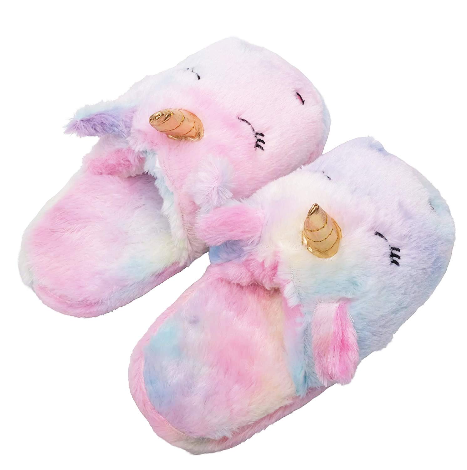 SAMVARDHAN Unicorn Indoor Plush Room Unisex-Child Slippers Free Size Multicolor (B09M7RQ946) Amazon Price History, Amazon Price Tracker