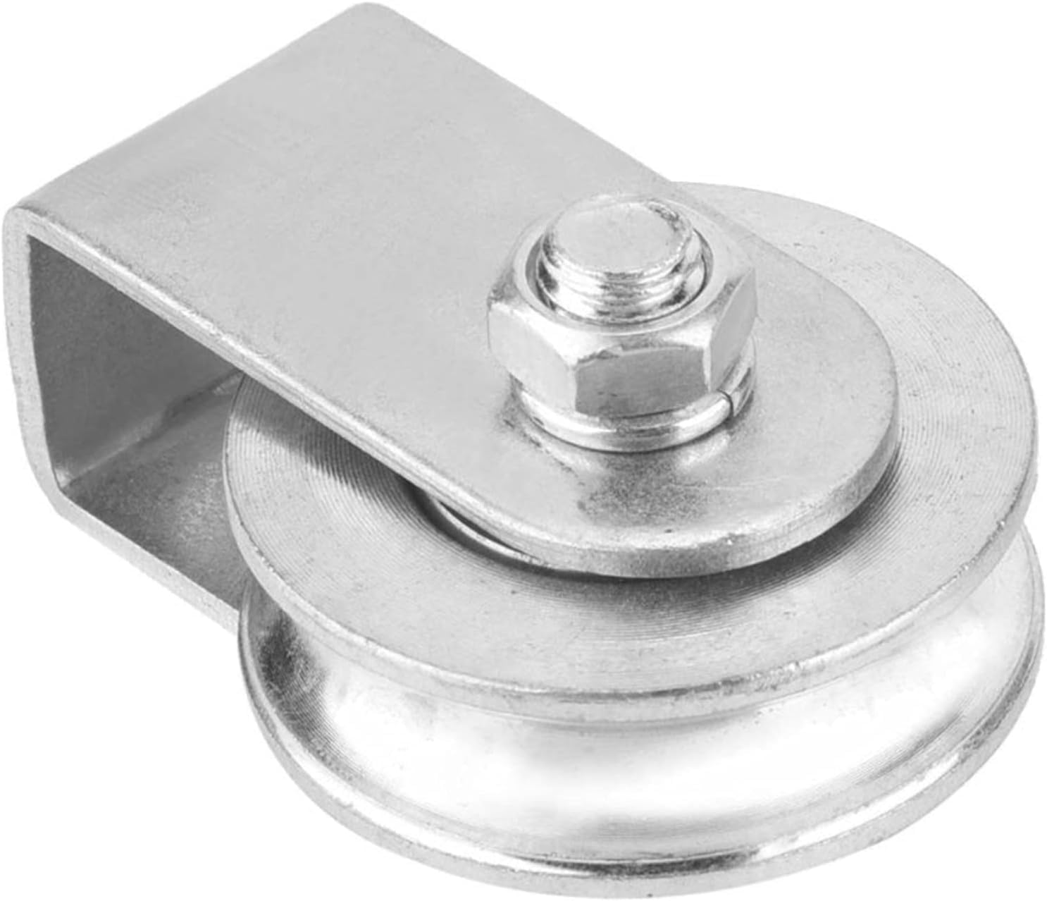 Poleas giratorias resistentes para cuerdas, rueda de elevación sin rodamientos, rodillos de bloque duraderos para sistemas de elevación y elevación eficientes