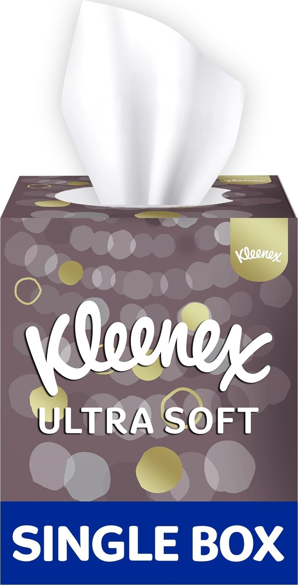Kleenex Ultra Soft Facial Tissues - Single Cube Tissue Box