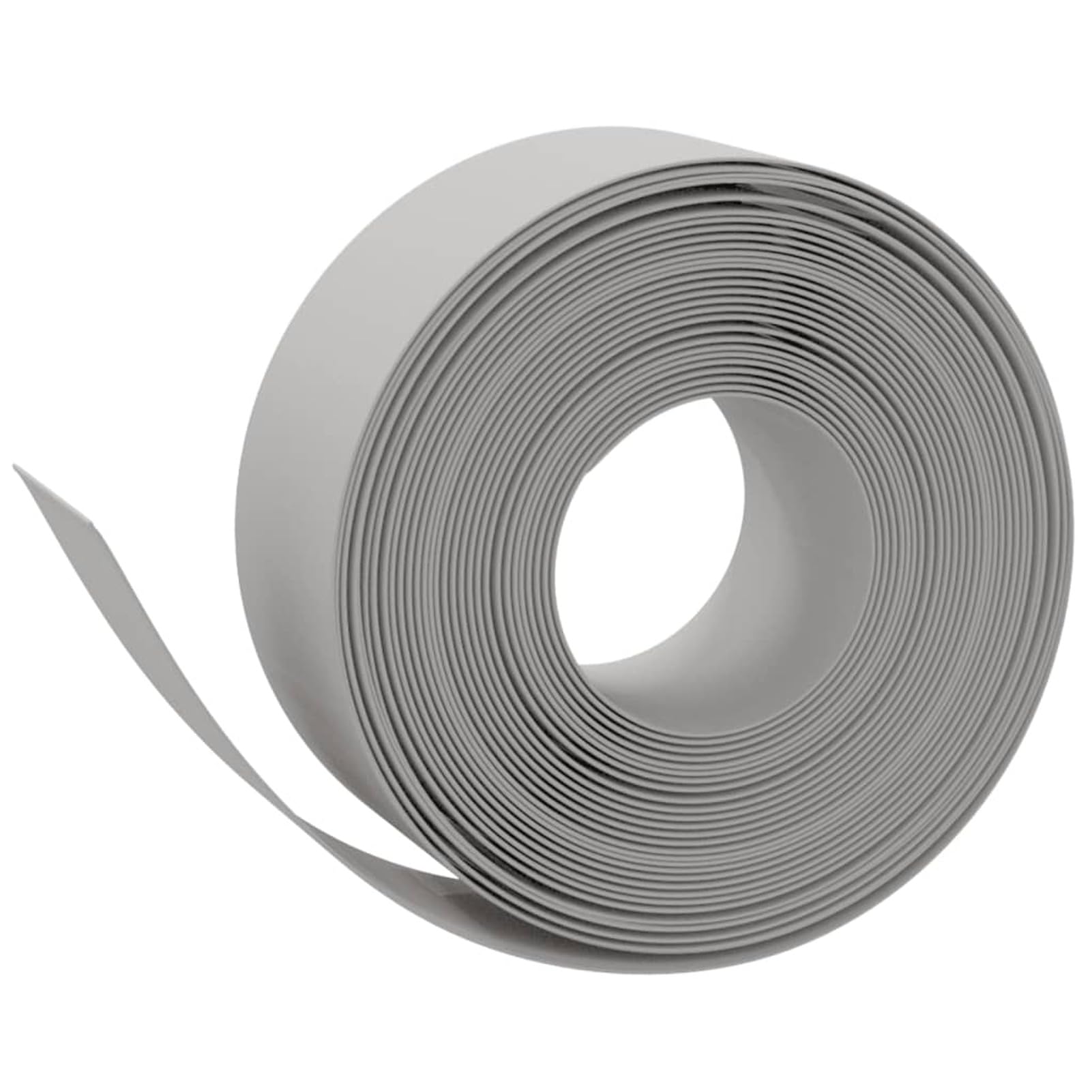Rasenkanten 3 STK. Grau 10 m 20 cm Polyethylen Flexible Rasenkante Kunststoff Blumenbeet