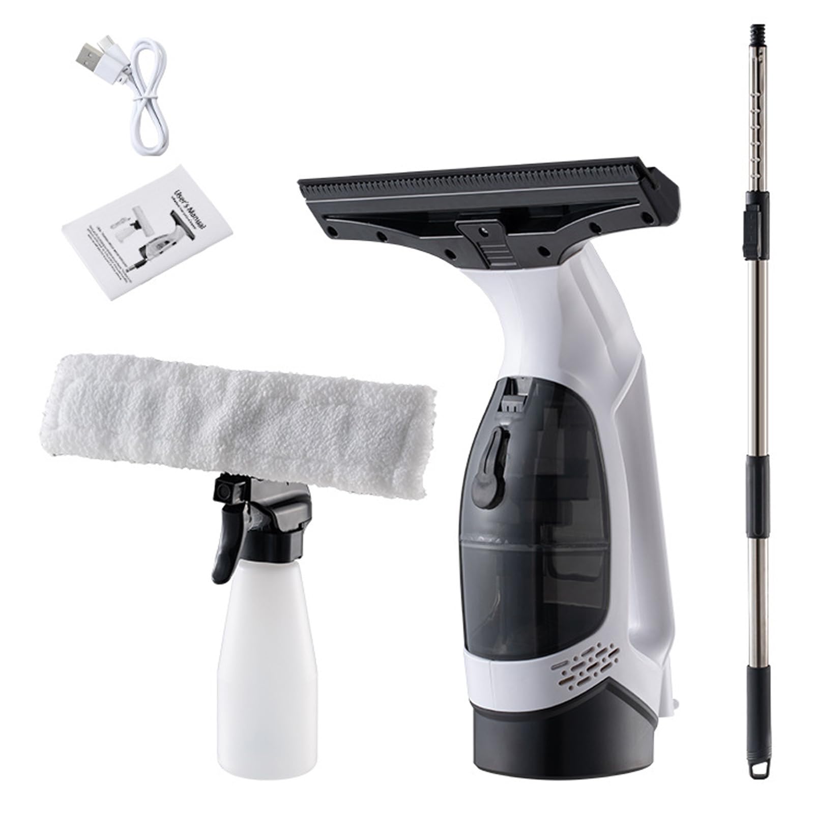 Aspirateur de fenêtre sans traces pour un nettoyage haute performance