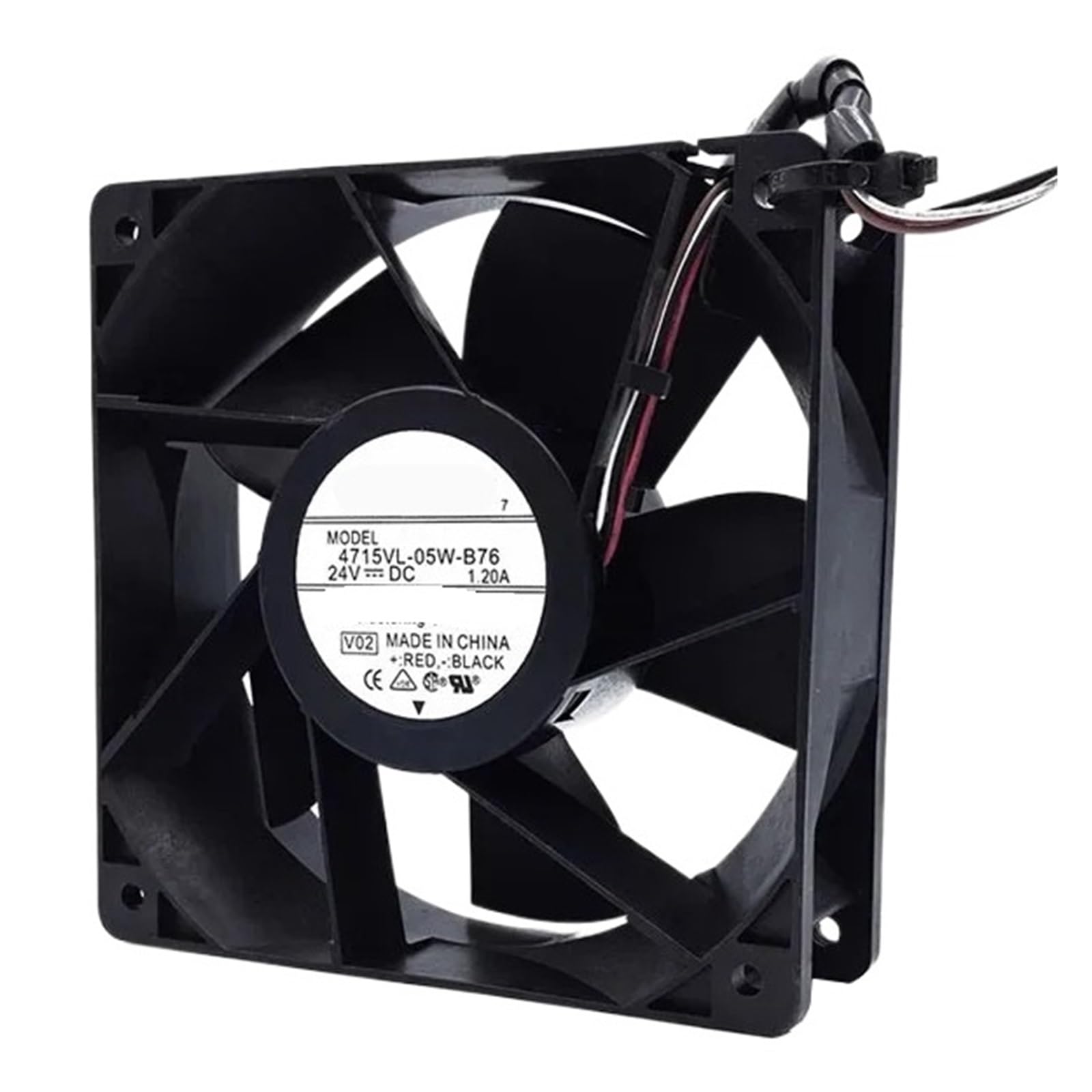 LZIKKGKI 4715VL-05W-B76 24V 1.20A 12038 120 * 120 * 38mm 12cm COOLING FAN