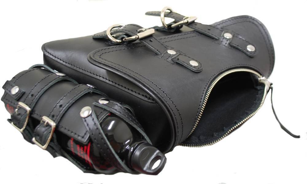 Amazon.co.jp: La Rosa 04-up Harley Sportster左側ソロサドルバッグ