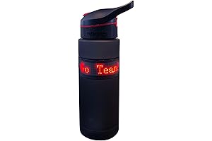 Arctic Glow Water Bottle Speaker | Customizable LED Display | Party Essential