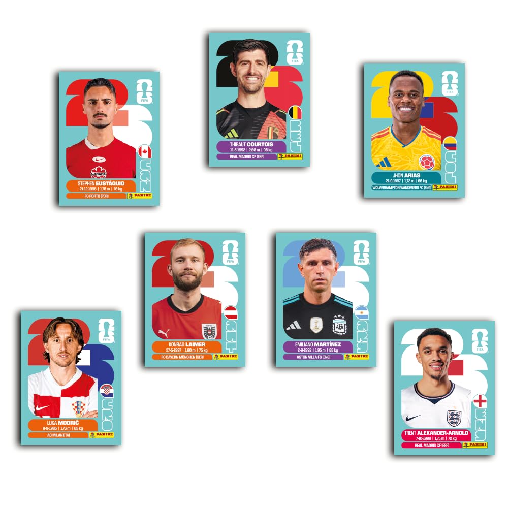 Panini Coupe du Monde DE LA FIFA 2026 Stickers - Boîte métal Pocket 8 Pochettes