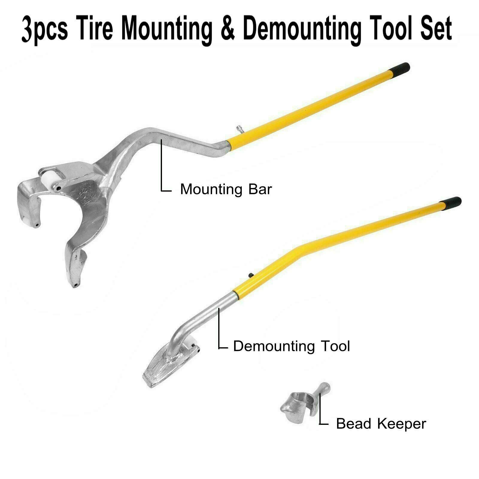 EASYBERG 3Pcs Tire Changer Mount Demount Tool 17.5" to 24" Tools