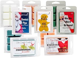The Candle Daddy Christmas Naughty List 5 Pack - Chapter 2-5 Amazing Christmas Wax Melts - 30 Total Cubes - 10 Total Ounces