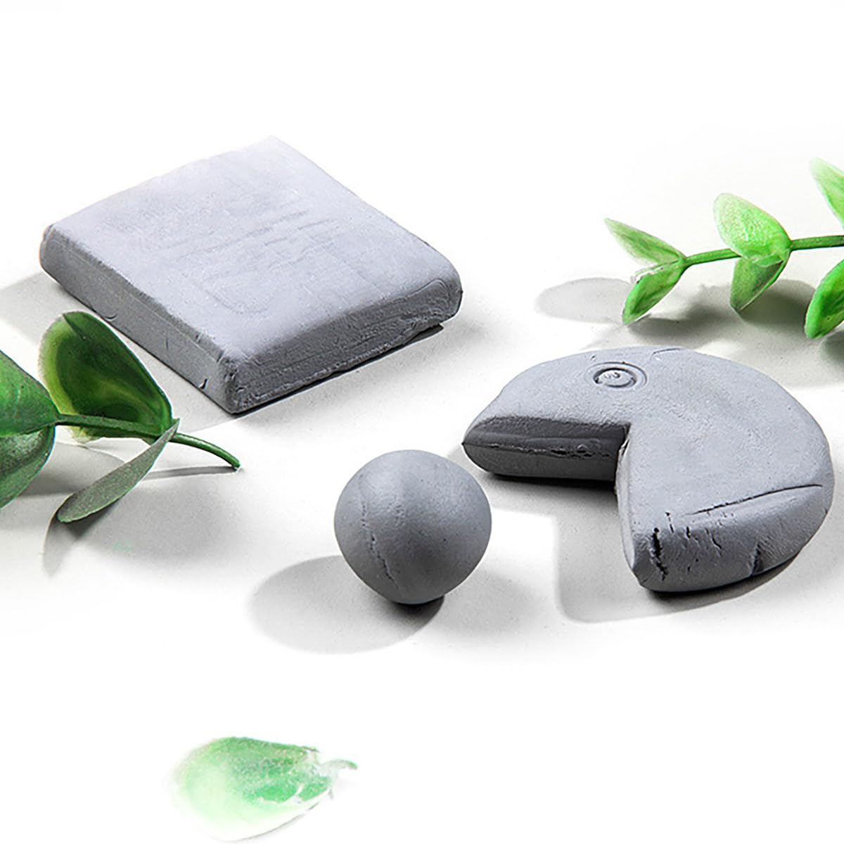 Set da 4 pezzi di gomme impastabili per artisti, gomme per schizzi, disegni e uso in ufficio a scuola, colore grigio