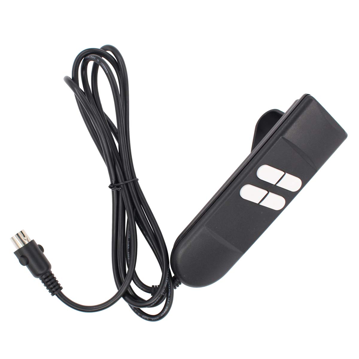 ApplianPar Electric Sofa Up Down 4 Button 5Pin Roll line 180 Degree Remote Hand Control Handset Switch for Okin Pride Berkline Lift Chair and Power Recliner