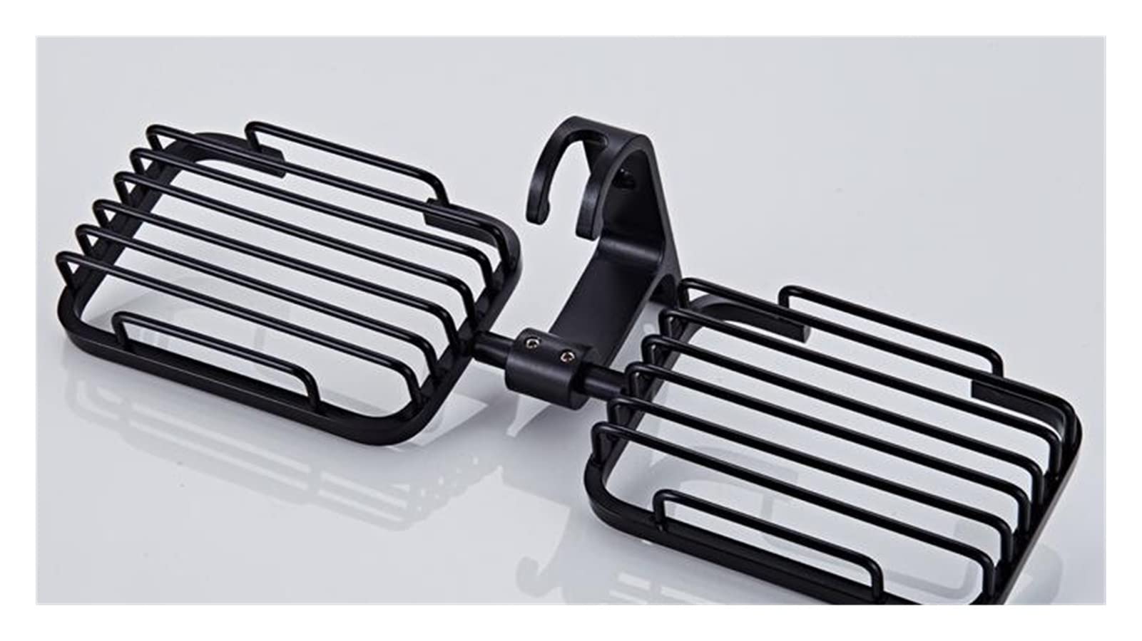 Jabonera Jabonera, Jabonera, Jabonera, Jabonera, Jabonera, Jabonera Doble Negra for baño, Jabonera ...(Black)