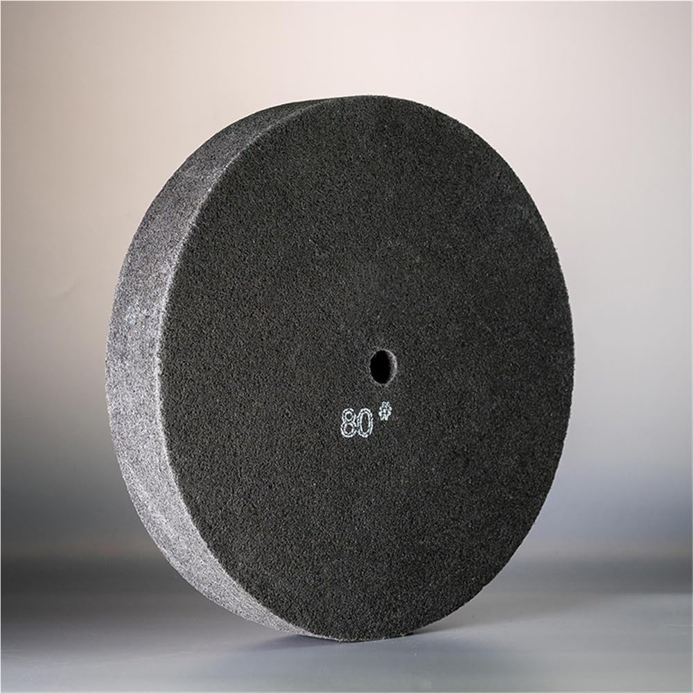 80 Grit 200x25x19mm Nylonowa tarcza polerska, wysoka odporność na ścieranie gumowa tarcza szlifierska, tarcza z włókna ciągnącego 1 szt.