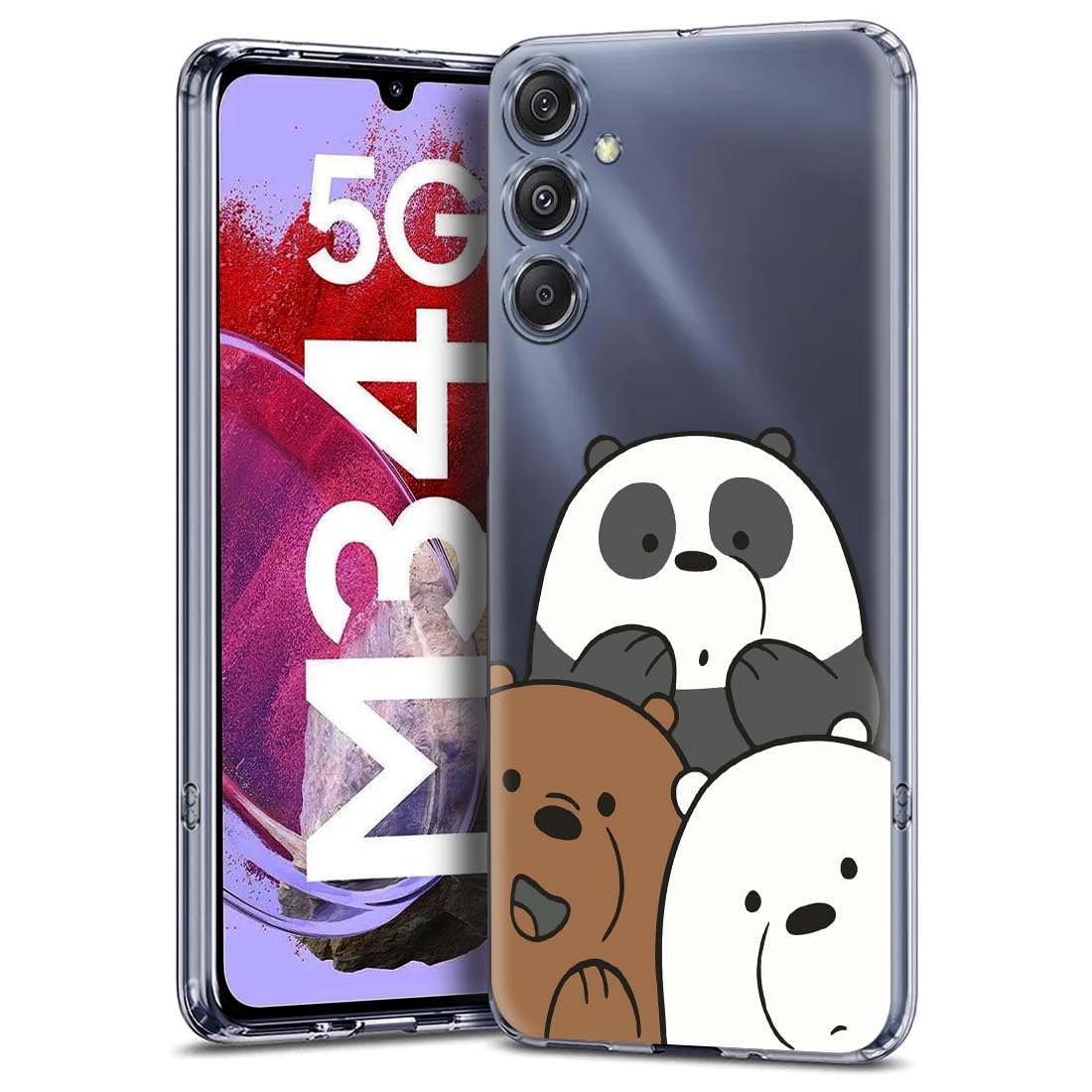 Fashionury Silicone Printed Back Cover Case Compatible for Samsung Galaxy M34 5G / F34 5G Back Cover for Samsung Galaxy M34 5G / F34 5G -D2068, Multicolor (B0CBX19SPL) Amazon Price History, Amazon Price Tracker