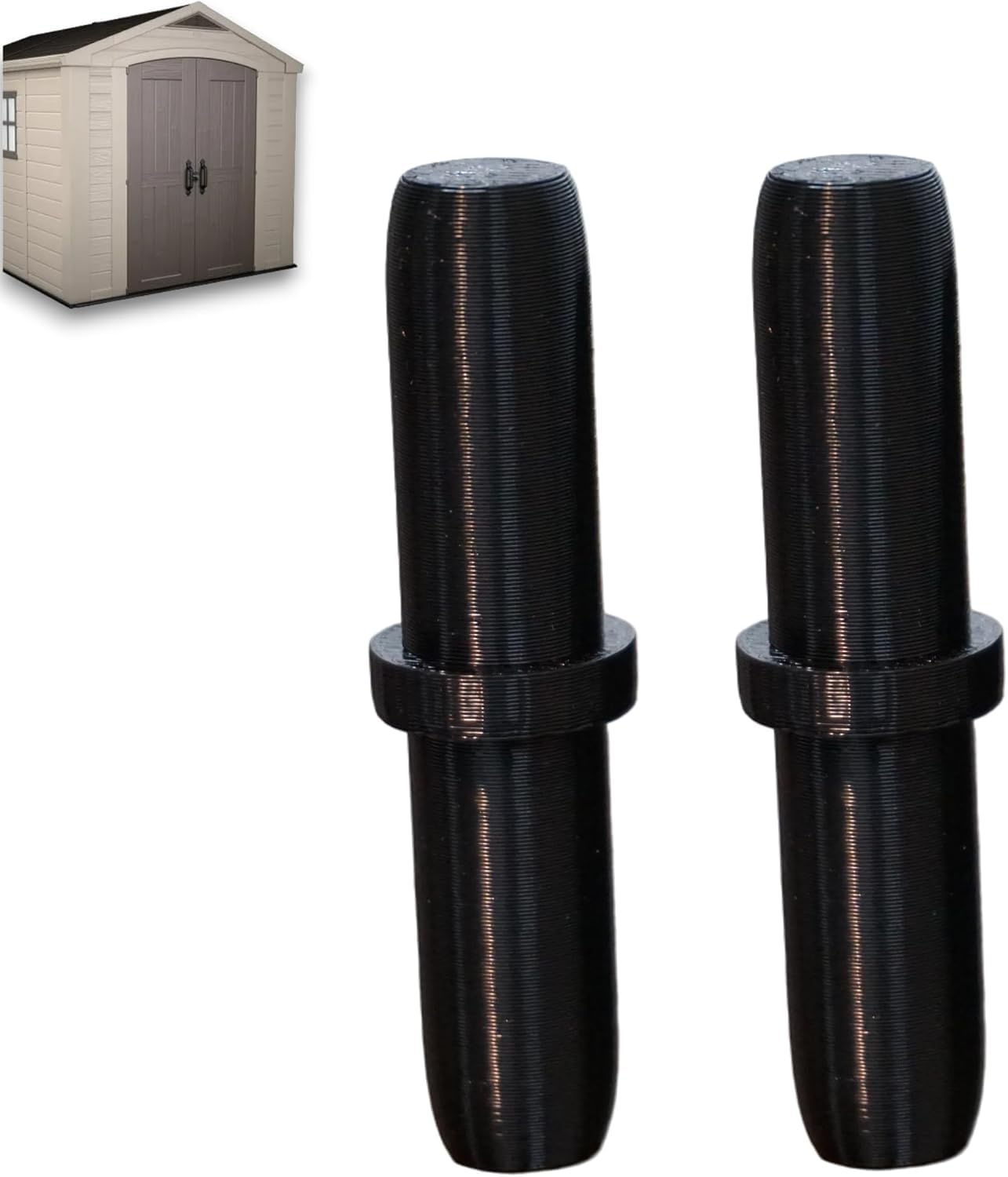 Replacement Hinge Pins for Keter Factor Shed Door (Part HG) – Shed Door Hinge Pin Repair Kit, Secure Fit – Set of 2 – UK Made DIY Best Buy®