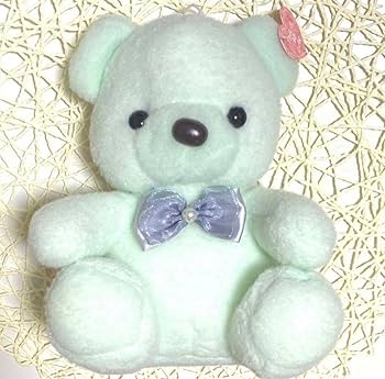 マーニー　ミントグリーン ぬいぐるみ Amazon.co.jp: This is so Cute くま ベア ぬいぐるみ みどり