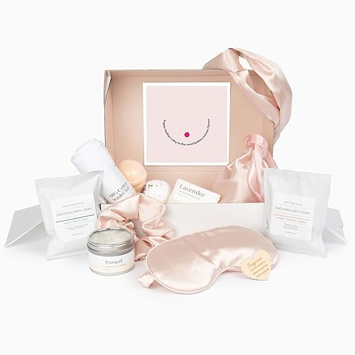 Dear Ava Caja de regalo de spa de lujo para mamá Set de regalos de cuidado personal para ella Kit relajante cajas de mimo y paquete de cuidado de