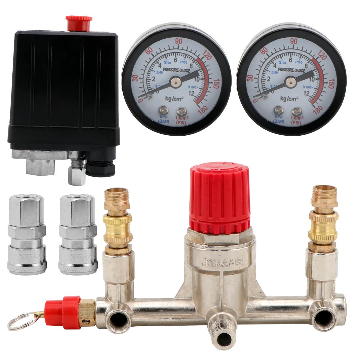 Régulateur de Pression pour Compresseur D'air 220/380v 20a