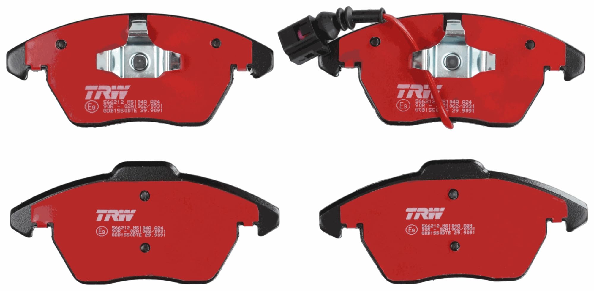 Trw GDB1550DTE Kit Pastiglie per Freno a Disco
