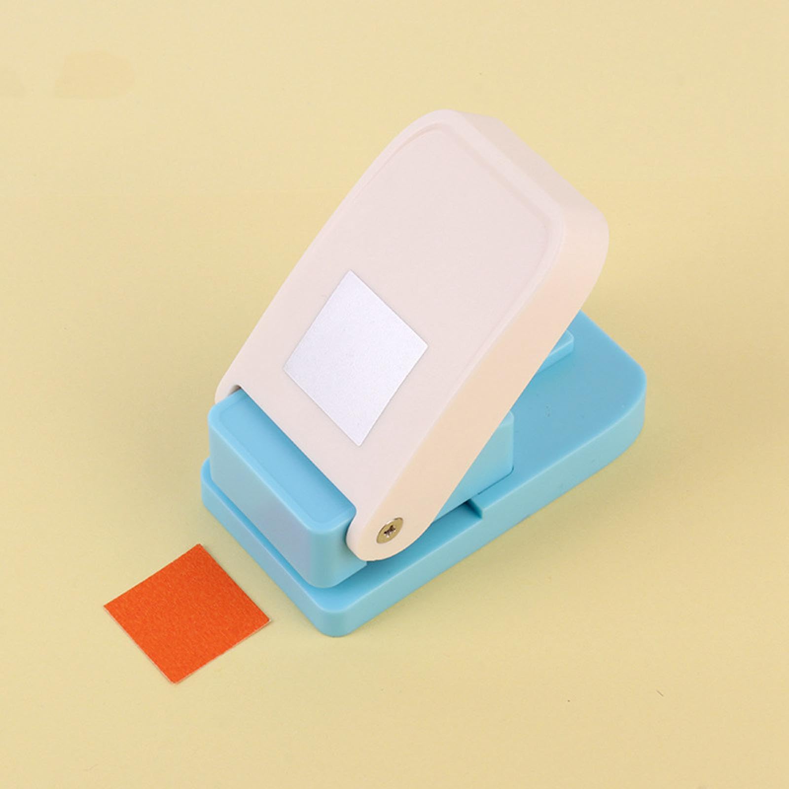 Qianly 3x Tab Punch Perforatrice Divisorio Multiuso Carta Bottone Scorrevole Acciaio Carbonio per Creazioni Scrapbooking Journaling Adatto a Lavori Manuali S