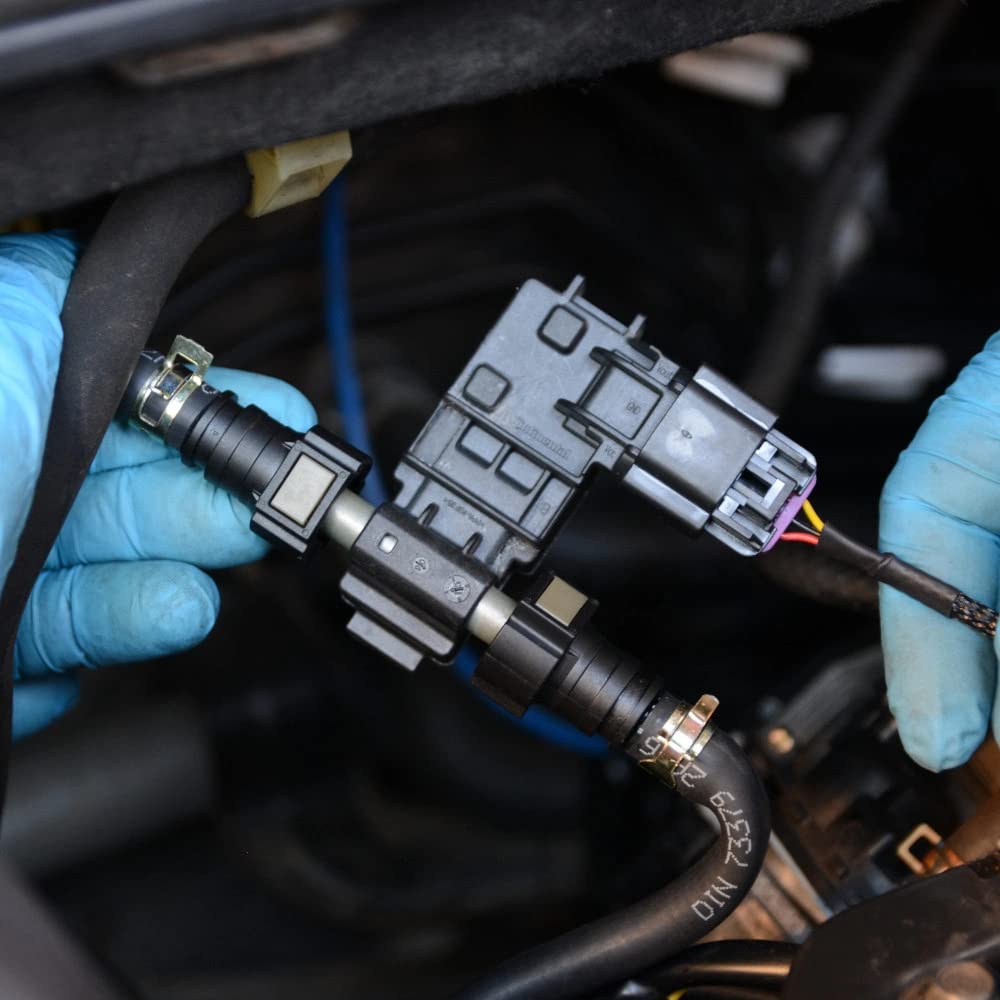 Boîtier Ethanol ECOFUELBOX® PRO+ 3 cylindres avec CAPTEUR DE CARBURANT - Kit de Conversion Ethanol pour voitures: Renault, Citroen, Peugeot, Dаcia, Nissan, Hyundai, Kia (Connecteurs compatibles DЕNSO)