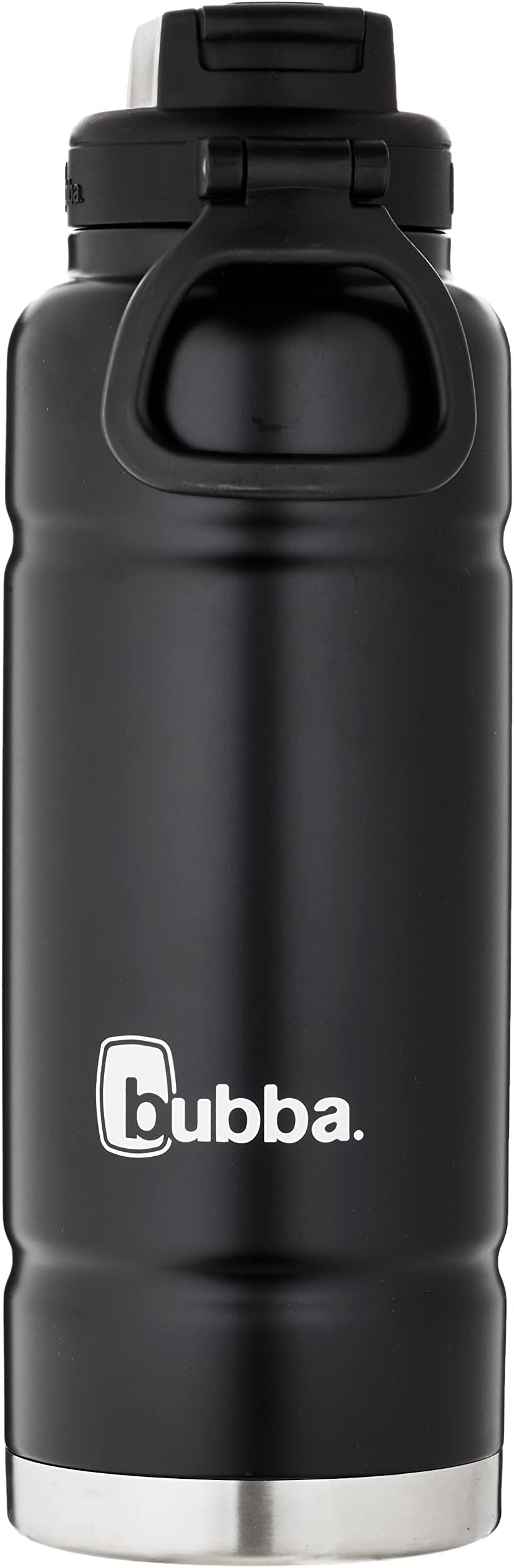Bubba Trailblazer 40oz Vacuum-Insulated Stainless Steel Water Bottle with Straw & Carry Handle, Keeps Drinks Cold up to 24hrs, Great for Travel, Work, School, & More, Licorice