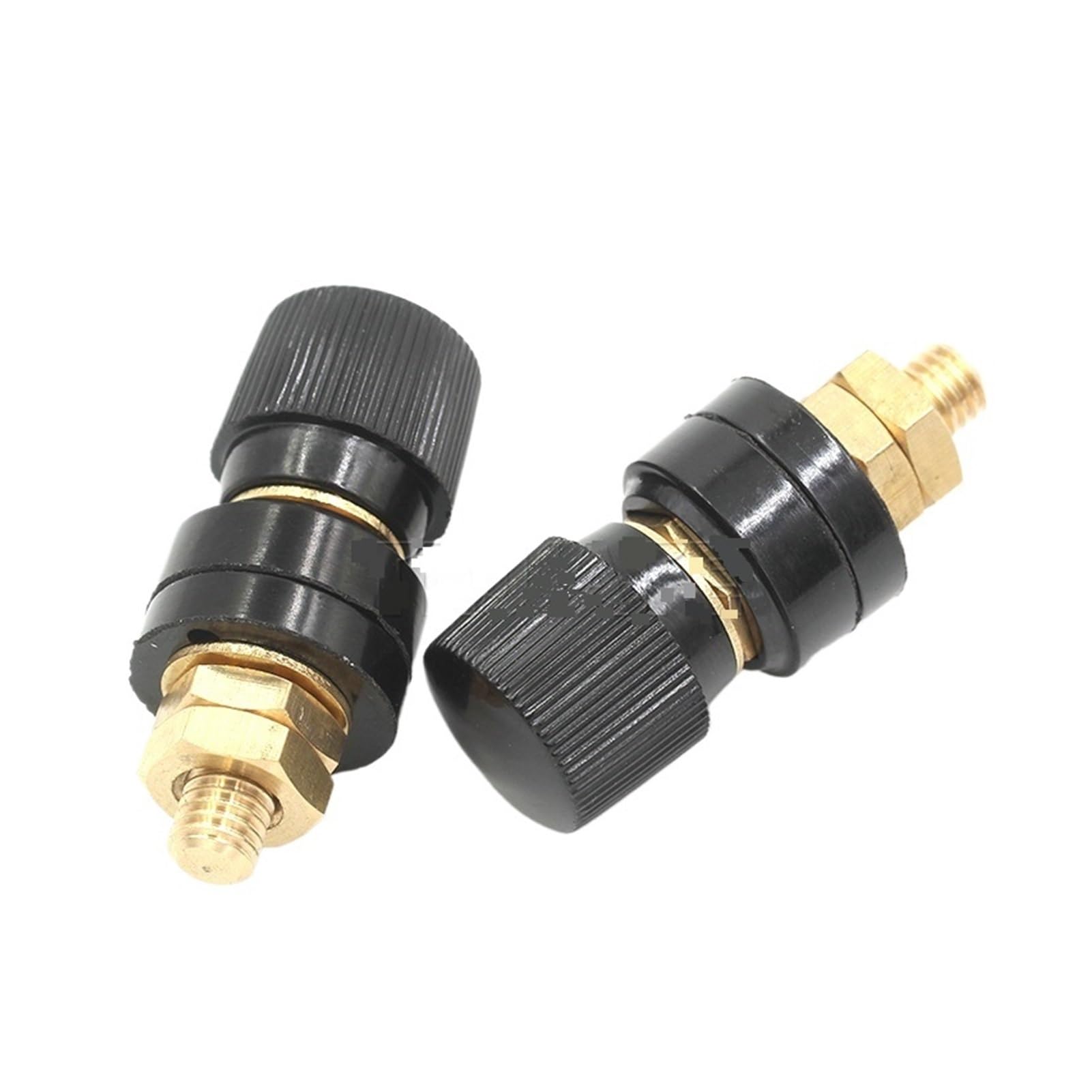 Power Junction Post Connectors 1PCS high Current Terminal 333/555 Type M6/M8 Inverter Terminal clamp high Temperature Resistant 8mm/6mm Terminal(8MM All Copper Black)
