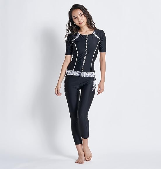 Amazon.co.jp: [ロキシー] タンキニセット HAPPIER レディース BLK S