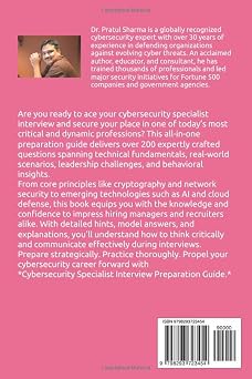 CyberSecurity Specialist: Interview Preparation Guide (Interview Preparation Guides)